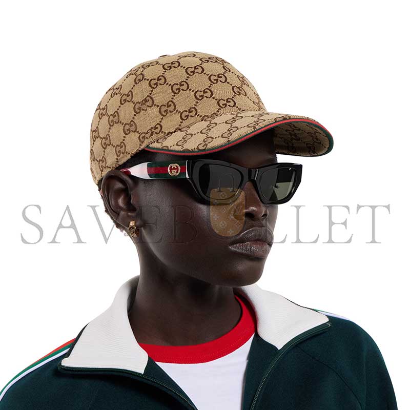 GUCCI HAT GG CANVAS BASEBALL CAP 857596